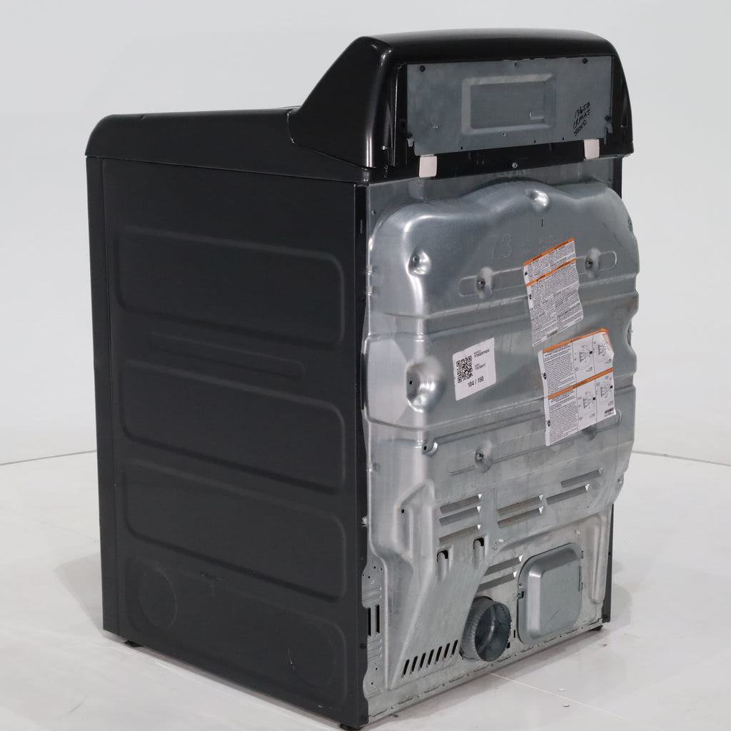 Pictures of Diamond Gray ENERGY STAR GE Profile 7.4 cu . ft. Electric Dryer with 120 ft. Venting - Scratch & Dent - Major - Neu Appliance Outlet - Discount Appliance Outlet in Austin, Tx