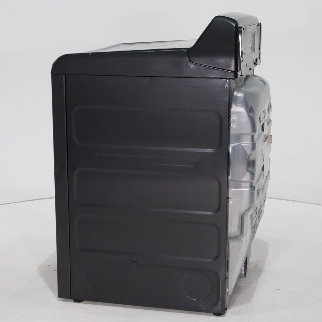 Pictures of Diamond Gray ENERGY STAR GE Profile 7.4 cu . ft. Electric Dryer with 120 ft. Venting - Scratch & Dent - Major - Neu Appliance Outlet - Discount Appliance Outlet in Austin, Tx