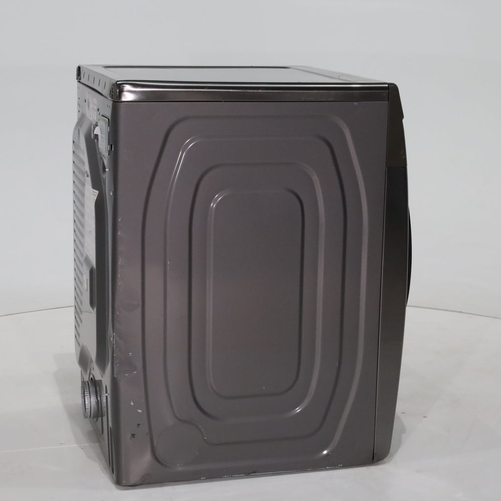 Pictures of Platinum Samsung 7.5 cu. ft. Frontload Electric Dryer with Sensor Dry - Scratch & Dent - Major - Neu Appliance Outlet - Discount Appliance Outlet in Austin, Tx