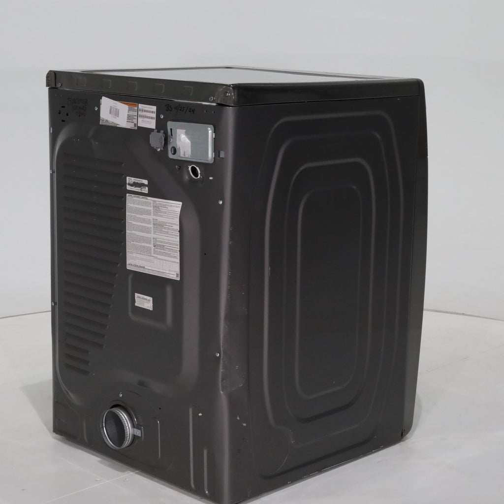 Pictures of Platinum Samsung 7.5 cu. ft. Frontload Electric Dryer with Sensor Dry - Scratch & Dent - Major - Neu Appliance Outlet - Discount Appliance Outlet in Austin, Tx