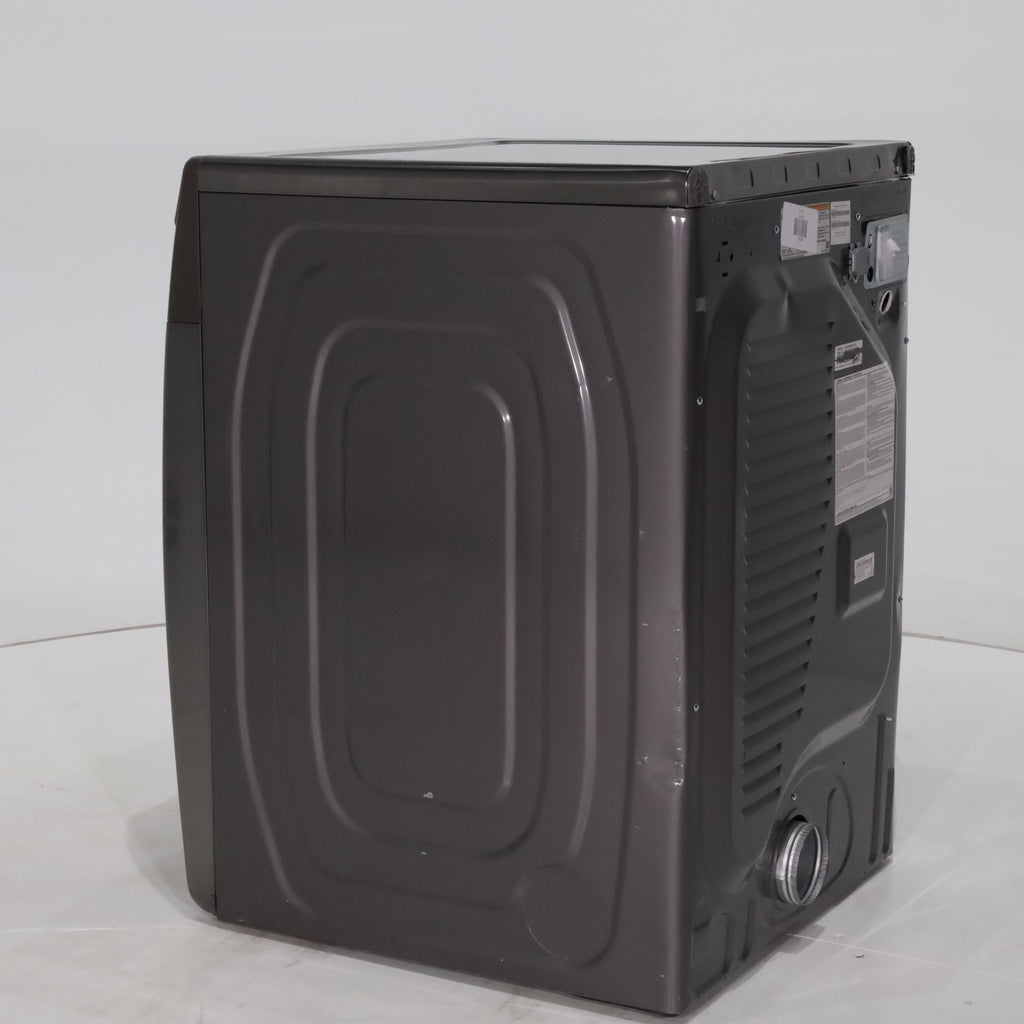 Pictures of Platinum Samsung 7.5 cu. ft. Frontload Electric Dryer with Sensor Dry - Scratch & Dent - Major - Neu Appliance Outlet - Discount Appliance Outlet in Austin, Tx