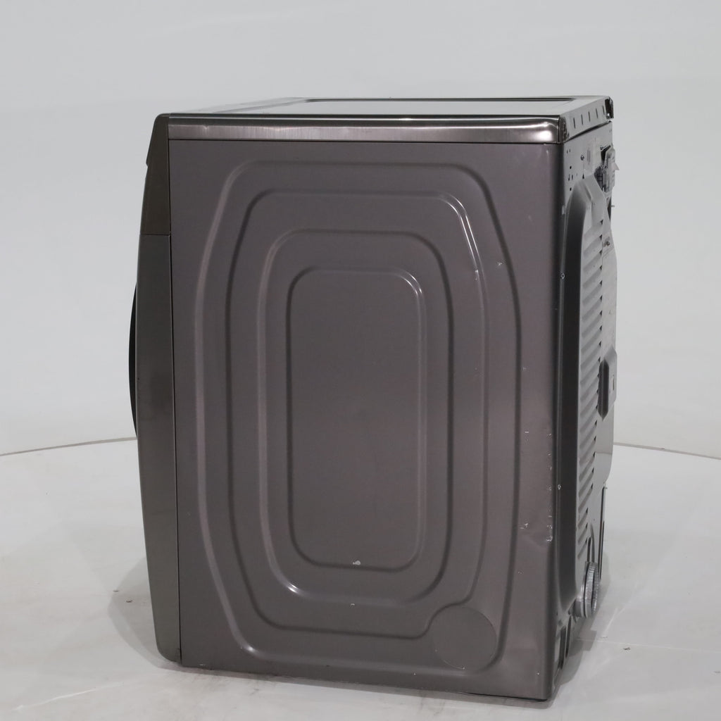 Pictures of Platinum Samsung 7.5 cu. ft. Frontload Electric Dryer with Sensor Dry - Scratch & Dent - Major - Neu Appliance Outlet - Discount Appliance Outlet in Austin, Tx