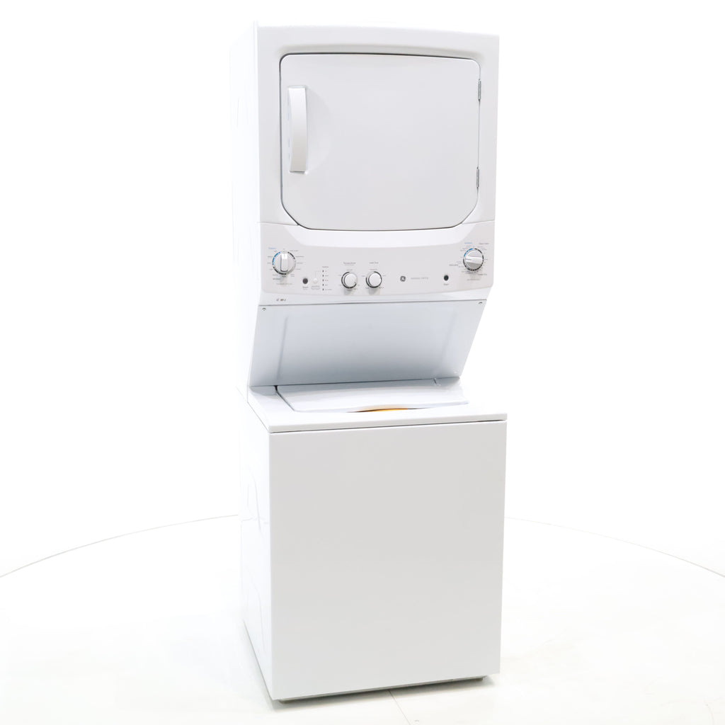 Pictures of GE 3.8 cu. ft. Laundry Center Washer and 5.9 cu. ft. Electric Dryer with Electro-Mechanical Rotary Dial Controls - Certified Refurbished - Neu Appliance Outlet - Discount Appliance Outlet in Austin, Tx