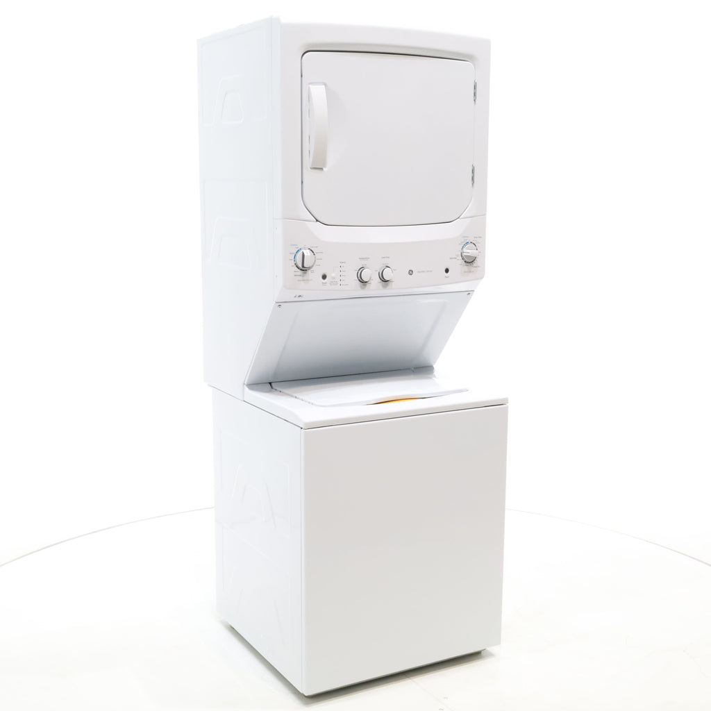 Pictures of GE 3.8 cu. ft. Laundry Center Washer and 5.9 cu. ft. Electric Dryer with Electro-Mechanical Rotary Dial Controls - Certified Refurbished - Neu Appliance Outlet - Discount Appliance Outlet in Austin, Tx