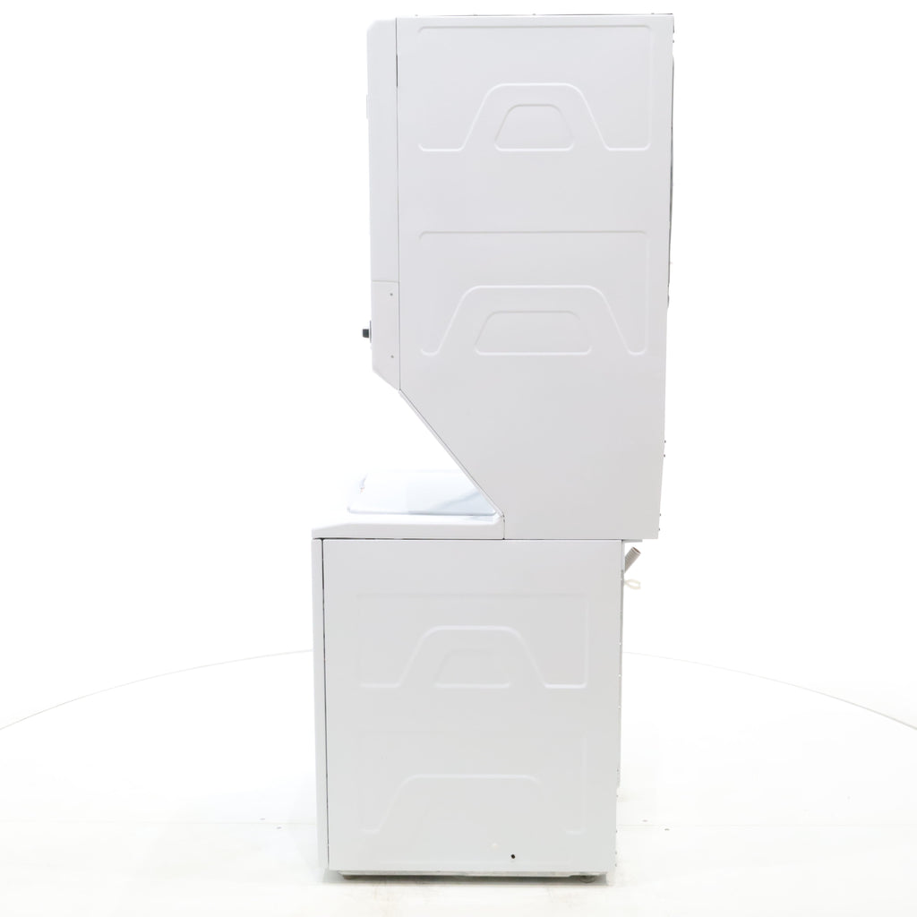 Pictures of GE 3.8 cu. ft. Laundry Center Washer and 5.9 cu. ft. Electric Dryer with Electro-Mechanical Rotary Dial Controls - Certified Refurbished - Neu Appliance Outlet - Discount Appliance Outlet in Austin, Tx