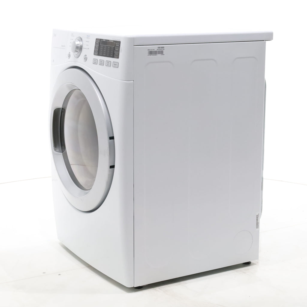 Pictures of ENERGY STAR LG 7.4 cu. ft. Electric Vented Dryer with Sensor Dry and SmartThinQ Technology - Scratch & Dent - Minor - Neu Appliance Outlet - Discount Appliance Outlet in Austin, Tx