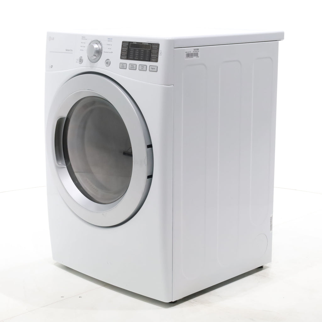 Pictures of ENERGY STAR LG 7.4 cu. ft. Electric Vented Dryer with Sensor Dry and SmartThinQ Technology - Scratch & Dent - Minor - Neu Appliance Outlet - Discount Appliance Outlet in Austin, Tx
