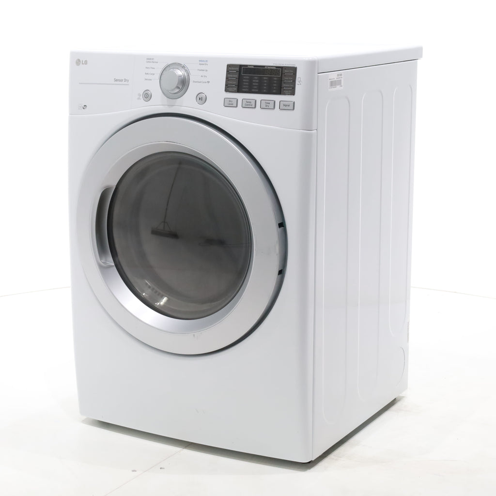 Pictures of ENERGY STAR LG 7.4 cu. ft. Electric Vented Dryer with Sensor Dry and SmartThinQ Technology - Scratch & Dent - Minor - Neu Appliance Outlet - Discount Appliance Outlet in Austin, Tx