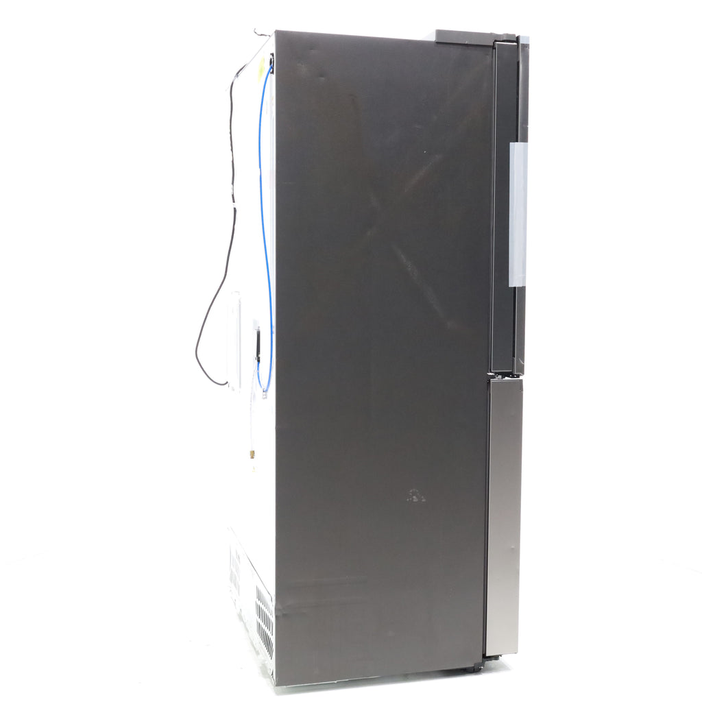 Pictures of Counter Depth Fingerprint Resistant Stainless Steel ENERGY STAR Samsung 22.8 cu. ft. 4 Door Flex Refrigerator with Beverage Center - Scratch & Dent - Major - Neu Appliance Outlet - Discount Appliance Outlet in Austin, Tx