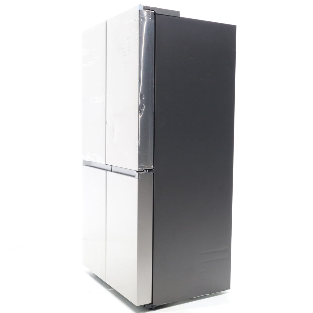 Pictures of Counter Depth Fingerprint Resistant Stainless Steel ENERGY STAR Samsung 22.8 cu. ft. 4 Door Flex Refrigerator with Beverage Center - Scratch & Dent - Major - Neu Appliance Outlet - Discount Appliance Outlet in Austin, Tx