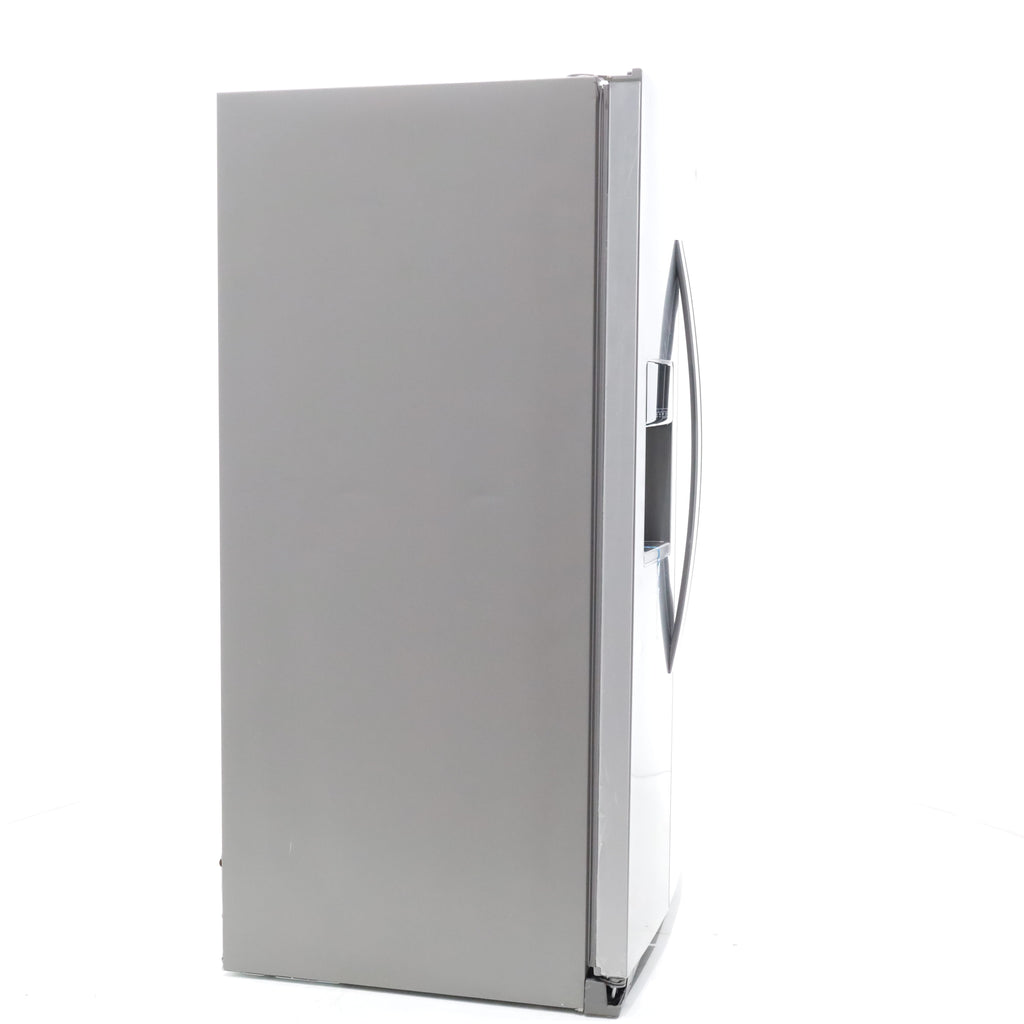 Pictures of Fingerprint-Resistant Stainless Steel Whirlpool 28.49 cu. ft. Side by Side Refrigerator with In Door Ice and Water Dispenser - Scratch & Dent - Moderate - Neu Appliance Outlet - Discount Appliance Outlet in Austin, Tx