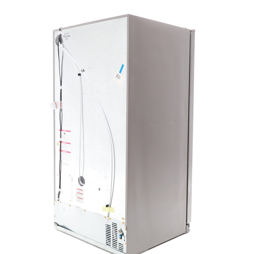 Pictures of Fingerprint-Resistant Stainless Steel Whirlpool 28.49 cu. ft. Side by Side Refrigerator with In Door Ice and Water Dispenser - Scratch & Dent - Moderate - Neu Appliance Outlet - Discount Appliance Outlet in Austin, Tx