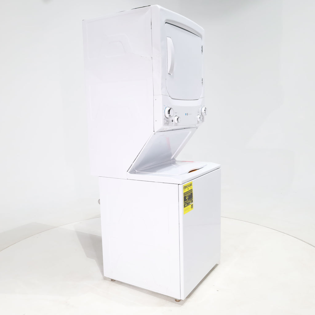 Pictures of ENERGY STAR GE 3.9 cu. ft. Laundry Center Washer with Infusor Wash Mechanism and 5.9 cu. ft. Electric Dryer with 3-Way Venting - Scratch & Dent - Major - Neu Appliance Outlet - Discount Appliance Outlet in Austin, Tx