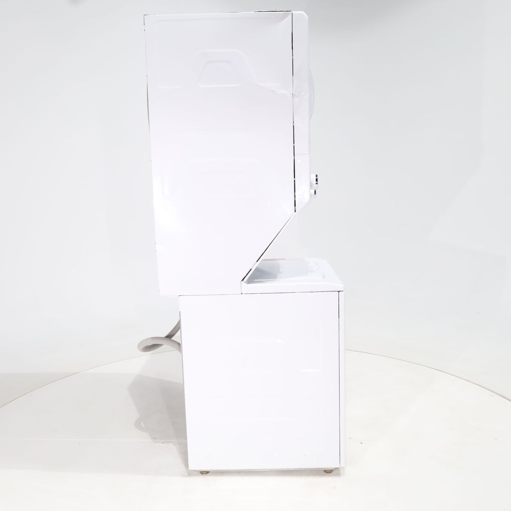 Pictures of ENERGY STAR GE 3.9 cu. ft. Laundry Center Washer with Infusor Wash Mechanism and 5.9 cu. ft. Electric Dryer with 3-Way Venting - Scratch & Dent - Major - Neu Appliance Outlet - Discount Appliance Outlet in Austin, Tx