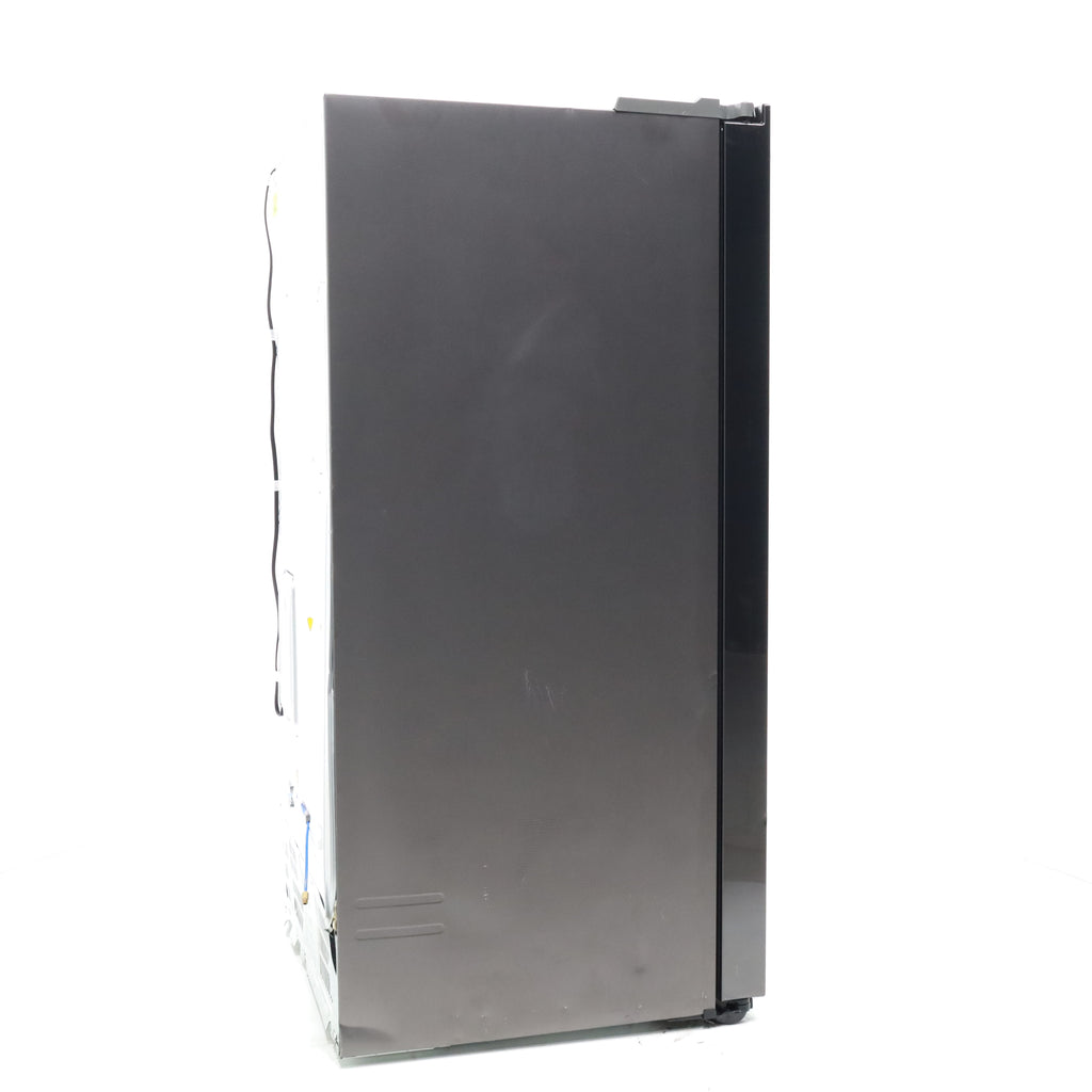 Pictures of Fingerprint-Resistant Stainless Steel Samsung 27.4 cu. ft. Side by Side Refrigerator with External Water and Ice Dispenser - Scratch & Dent - Major - Neu Appliance Outlet - Discount Appliance Outlet in Austin, Tx