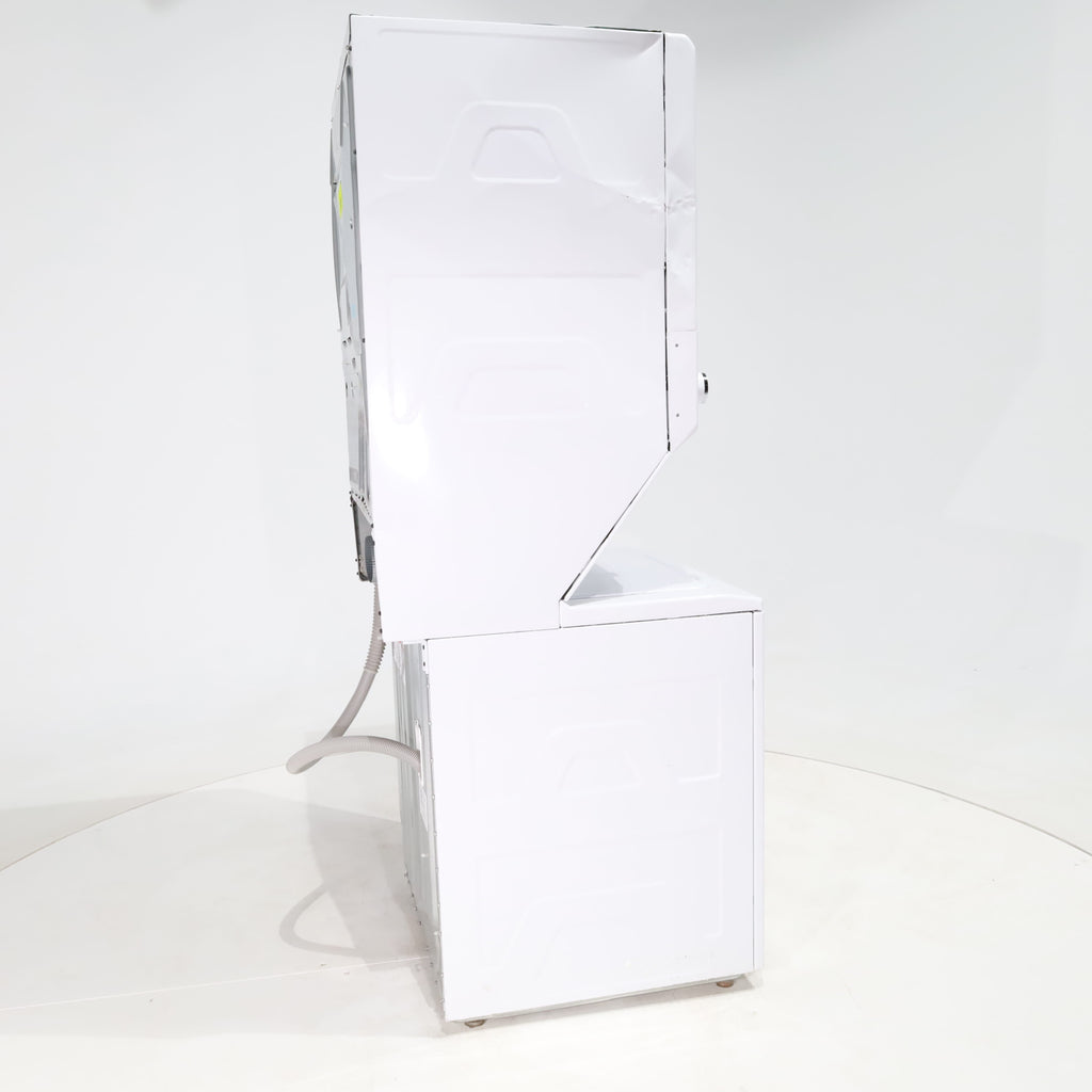 Pictures of ENERGY STAR GE 3.9 cu. ft. Laundry Center Washer with Infusor Wash Mechanism and 5.9 cu. ft. Electric Dryer with 3-Way Venting - Scratch & Dent - Major - Neu Appliance Outlet - Discount Appliance Outlet in Austin, Tx