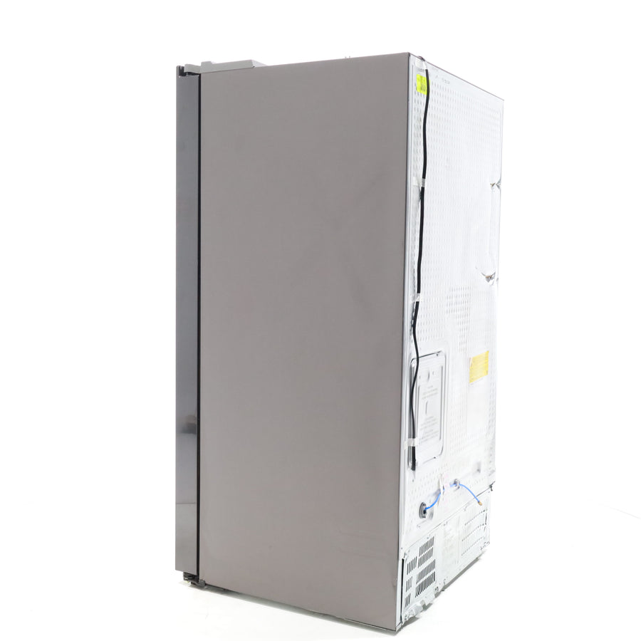 Fingerprint-Resistant Stainless Steel Samsung 27.4 cu. ft. Side by Side Refrigerator with External Water and Ice Dispenser - Scratch & Dent - Major