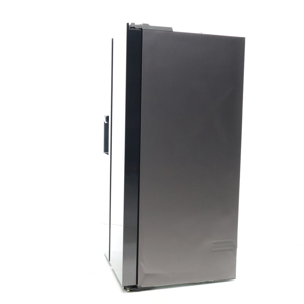 Pictures of Fingerprint-Resistant Stainless Steel Samsung 27.4 cu. ft. Side by Side Refrigerator with External Water and Ice Dispenser - Scratch & Dent - Major - Neu Appliance Outlet - Discount Appliance Outlet in Austin, Tx