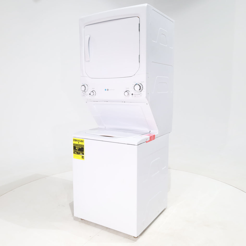 Pictures of ENERGY STAR GE 3.9 cu. ft. Laundry Center Washer with Infusor Wash Mechanism and 5.9 cu. ft. Electric Dryer with 3-Way Venting - Scratch & Dent - Major - Neu Appliance Outlet - Discount Appliance Outlet in Austin, Tx