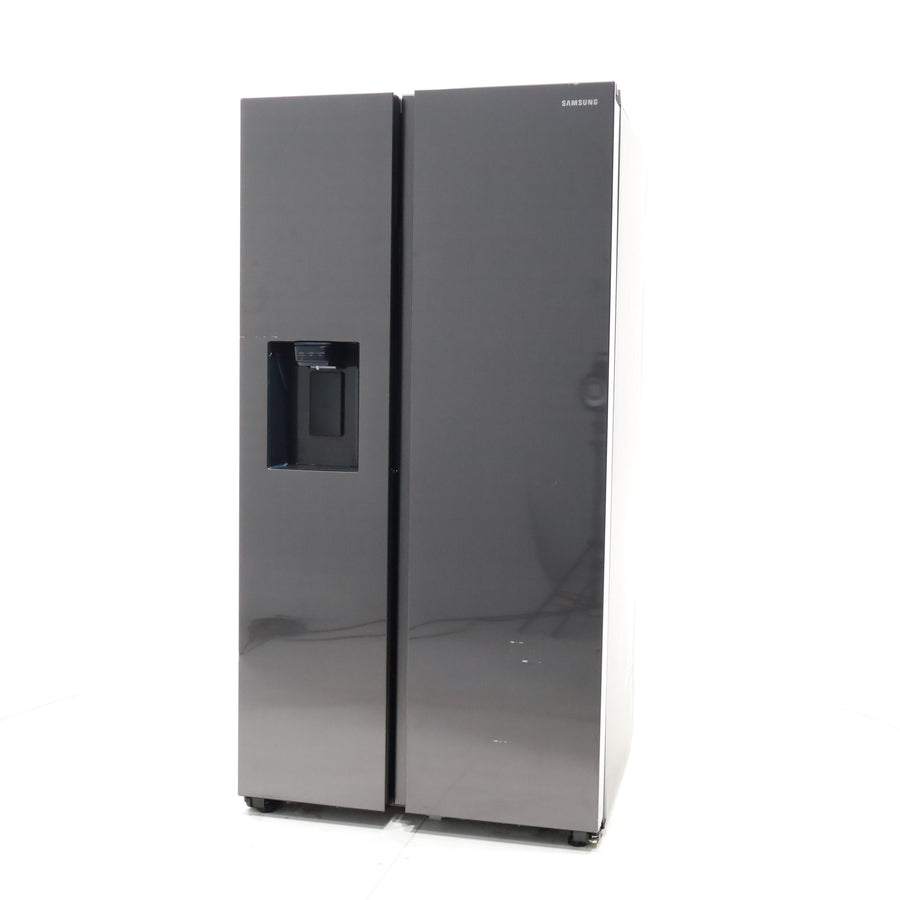 Fingerprint-Resistant Stainless Steel Samsung 27.4 cu. ft. Side by Side Refrigerator with External Water and Ice Dispenser - Scratch & Dent - Major