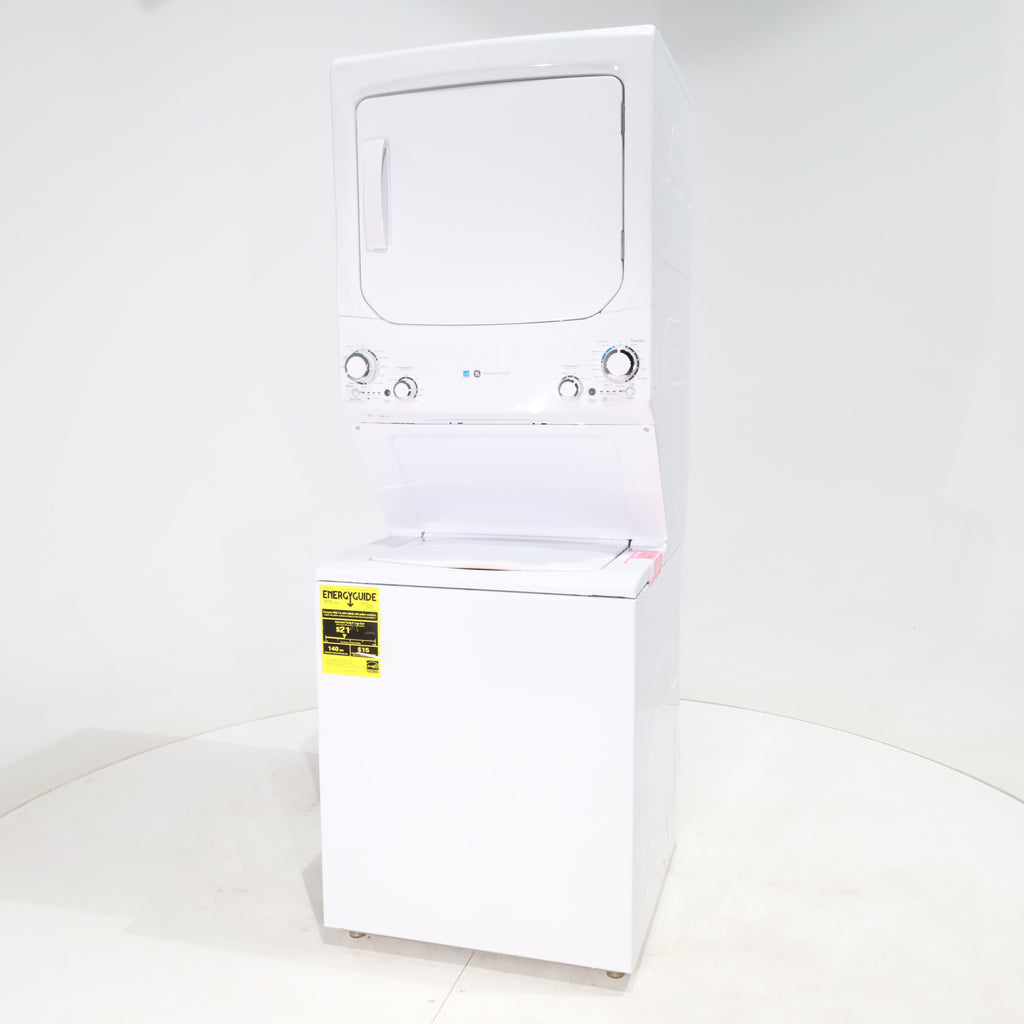 Pictures of ENERGY STAR GE 3.9 cu. ft. Laundry Center Washer with Infusor Wash Mechanism and 5.9 cu. ft. Electric Dryer with 3-Way Venting - Scratch & Dent - Major - Neu Appliance Outlet - Discount Appliance Outlet in Austin, Tx
