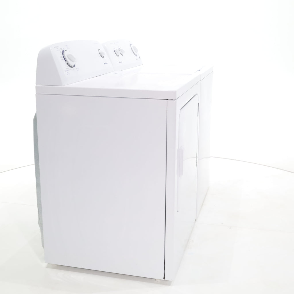 Pictures of Amana 3.4 cu. ft. Top Load Washing Machine with 700 RPM Max Speed and 6.5 cu. ft. Electric Dryer with Wrinkle Prevent - Certified Refurbished - Neu Appliance Outlet - Discount Appliance Outlet in Austin, Tx
