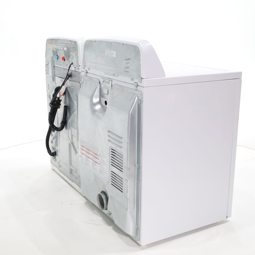 Pictures of Amana 3.4 cu. ft. Top Load Washing Machine with 700 RPM Max Speed and 6.5 cu. ft. Electric Dryer with Wrinkle Prevent - Certified Refurbished - Neu Appliance Outlet - Discount Appliance Outlet in Austin, Tx