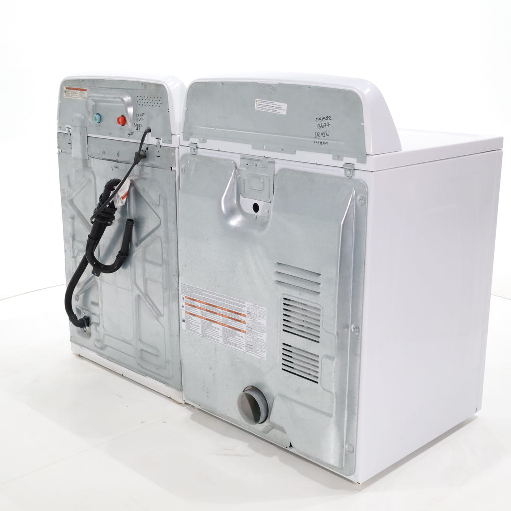 Pictures of Amana 3.4 cu. ft. Top Load Washing Machine with 700 RPM Max Speed and 6.5 cu. ft. Electric Dryer with Wrinkle Prevent - Certified Refurbished - Neu Appliance Outlet - Discount Appliance Outlet in Austin, Tx