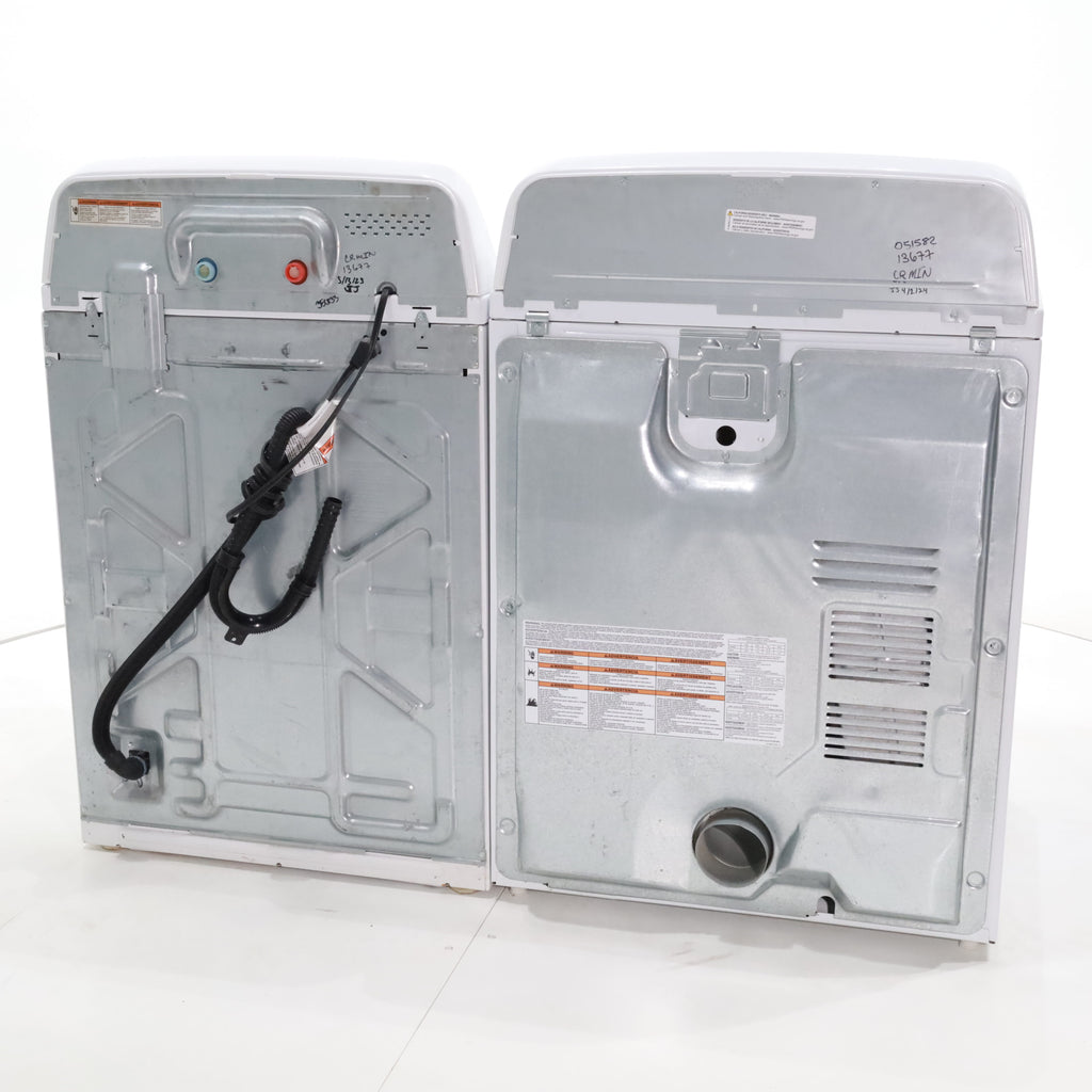 Pictures of Amana 3.4 cu. ft. Top Load Washing Machine with 700 RPM Max Speed and 6.5 cu. ft. Electric Dryer with Wrinkle Prevent - Certified Refurbished - Neu Appliance Outlet - Discount Appliance Outlet in Austin, Tx