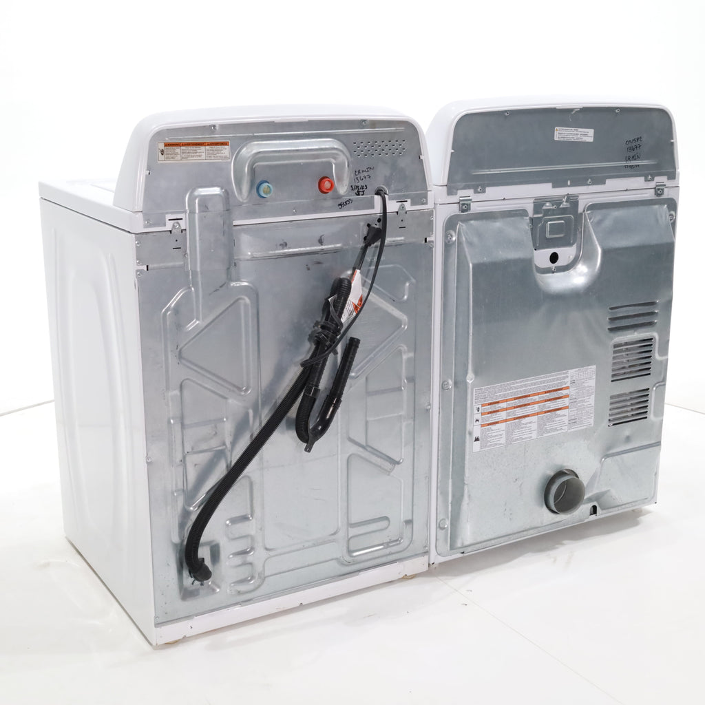 Pictures of Amana 3.4 cu. ft. Top Load Washing Machine with 700 RPM Max Speed and 6.5 cu. ft. Electric Dryer with Wrinkle Prevent - Certified Refurbished - Neu Appliance Outlet - Discount Appliance Outlet in Austin, Tx