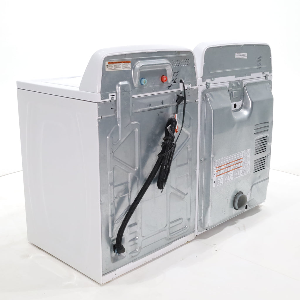 Pictures of Amana 3.4 cu. ft. Top Load Washing Machine with 700 RPM Max Speed and 6.5 cu. ft. Electric Dryer with Wrinkle Prevent - Certified Refurbished - Neu Appliance Outlet - Discount Appliance Outlet in Austin, Tx