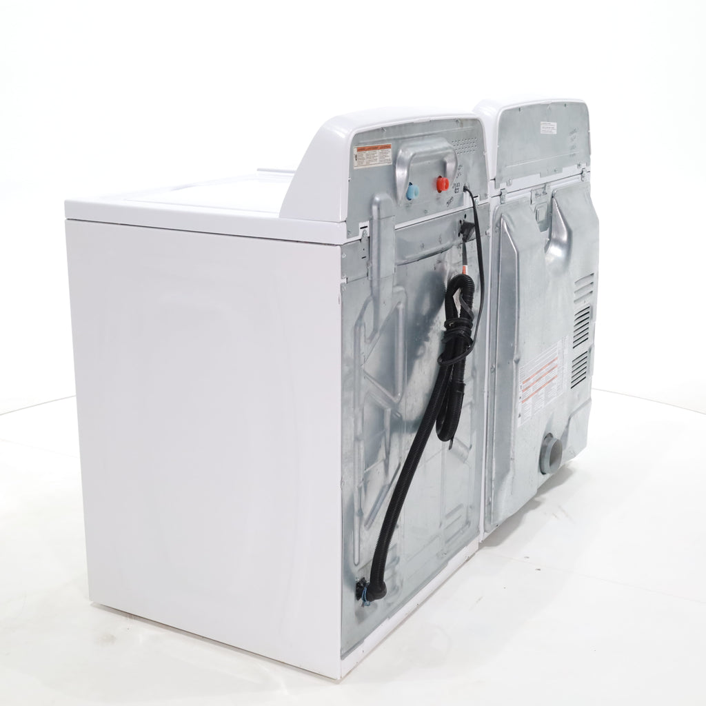 Pictures of Amana 3.4 cu. ft. Top Load Washing Machine with 700 RPM Max Speed and 6.5 cu. ft. Electric Dryer with Wrinkle Prevent - Certified Refurbished - Neu Appliance Outlet - Discount Appliance Outlet in Austin, Tx