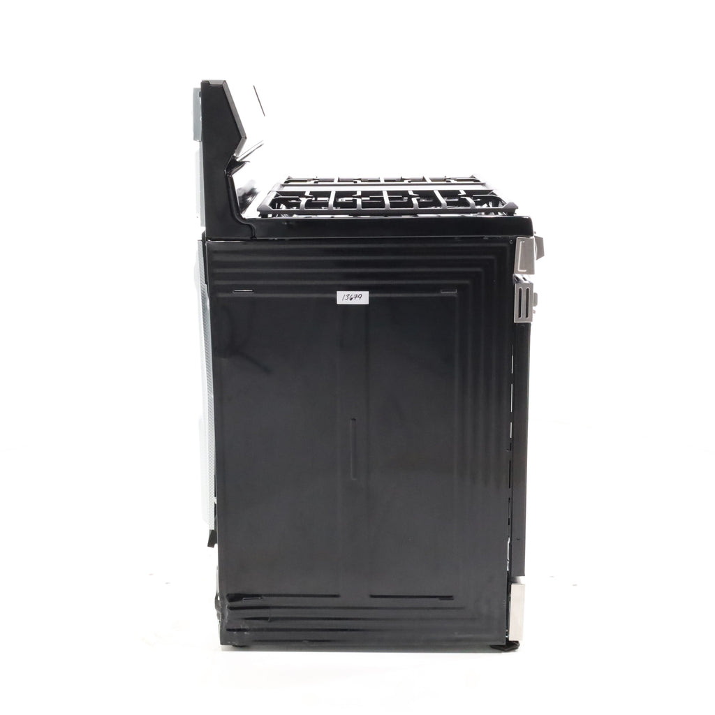 Pictures of Stainless Steel Samsung 6.0 cu. ft. 5 Burner Freestanding Gas Range with Integrated Griddle - Scratch & Dent - Major - Neu Appliance Outlet - Discount Appliance Outlet in Austin, Tx