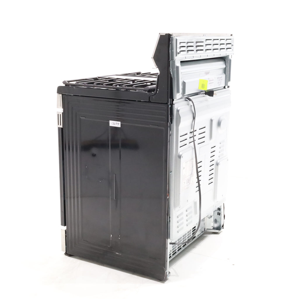 Pictures of Stainless Steel Samsung 6.0 cu. ft. 5 Burner Freestanding Gas Range with Integrated Griddle - Scratch & Dent - Major - Neu Appliance Outlet - Discount Appliance Outlet in Austin, Tx