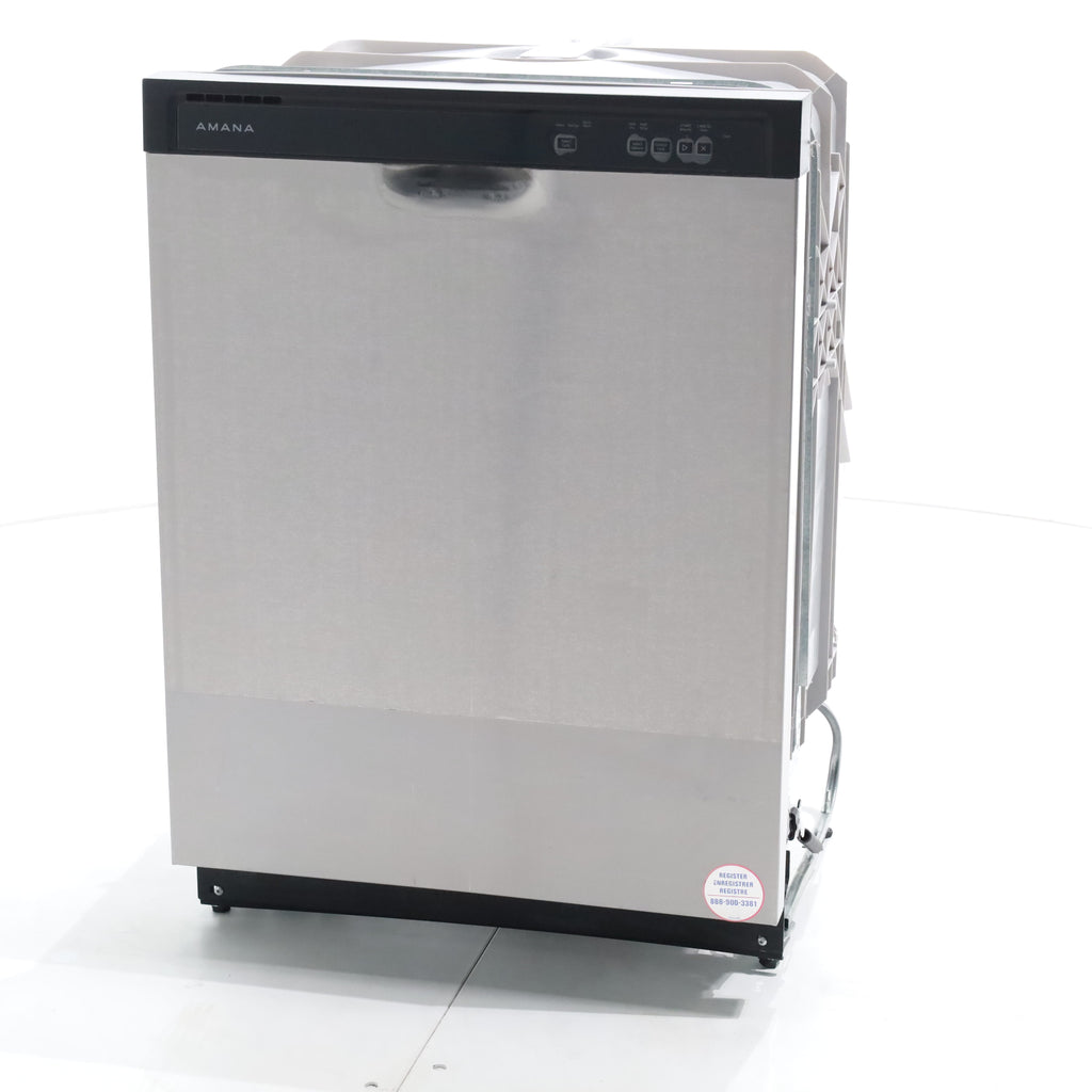 Pictures of 24 in. Stainless Steel Amana Built In Dishwasher with Triple Filter Wash System - Scratch & Dent - Minor - Neu Appliance Outlet - Discount Appliance Outlet in Austin, Tx