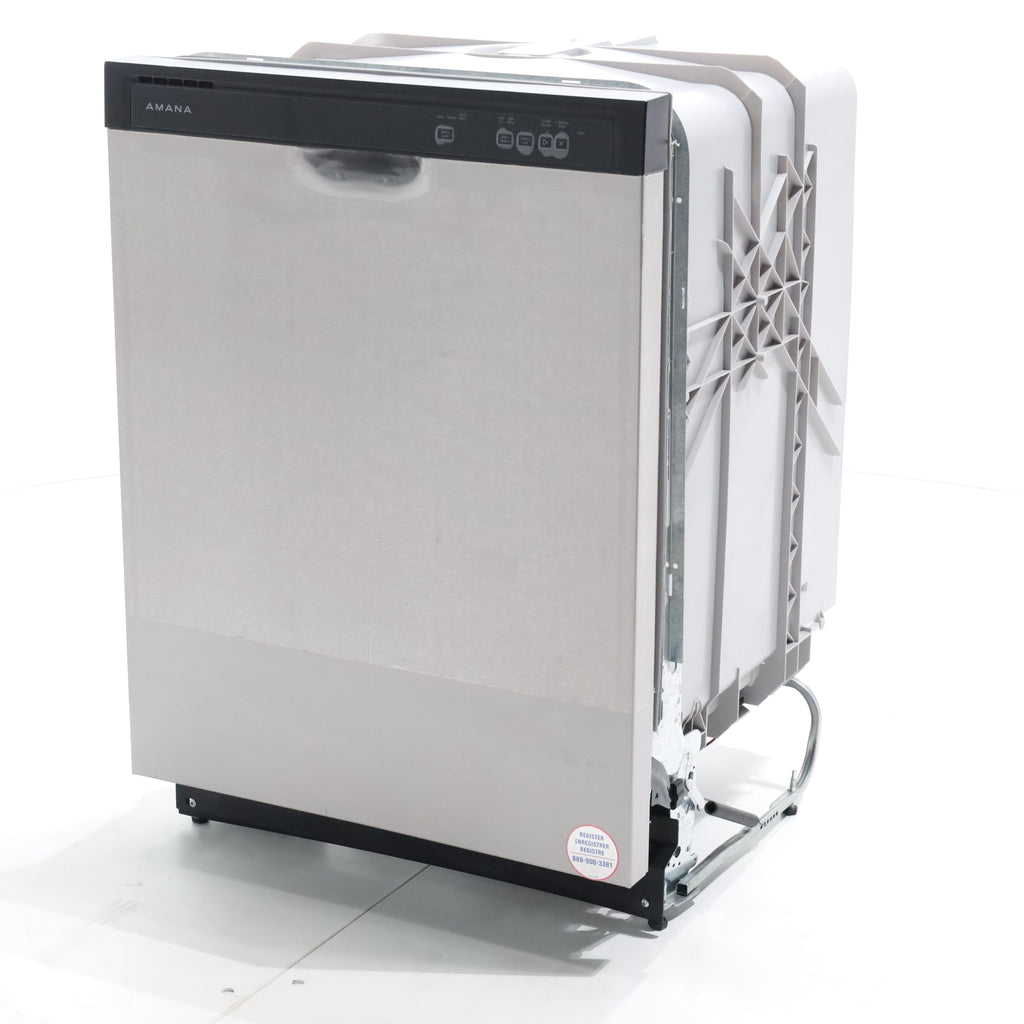 Pictures of 24 in. Stainless Steel Amana Built In Dishwasher with Triple Filter Wash System - Scratch & Dent - Minor - Neu Appliance Outlet - Discount Appliance Outlet in Austin, Tx