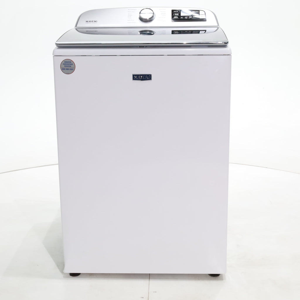 Pictures of ENERGY STAR Maytag 5.3 cu. ft. Smart Capable Top Load Washing Machine with Extra Power Button - Scratch & Dent - Moderate - Neu Appliance Outlet - Discount Appliance Outlet in Austin, Tx