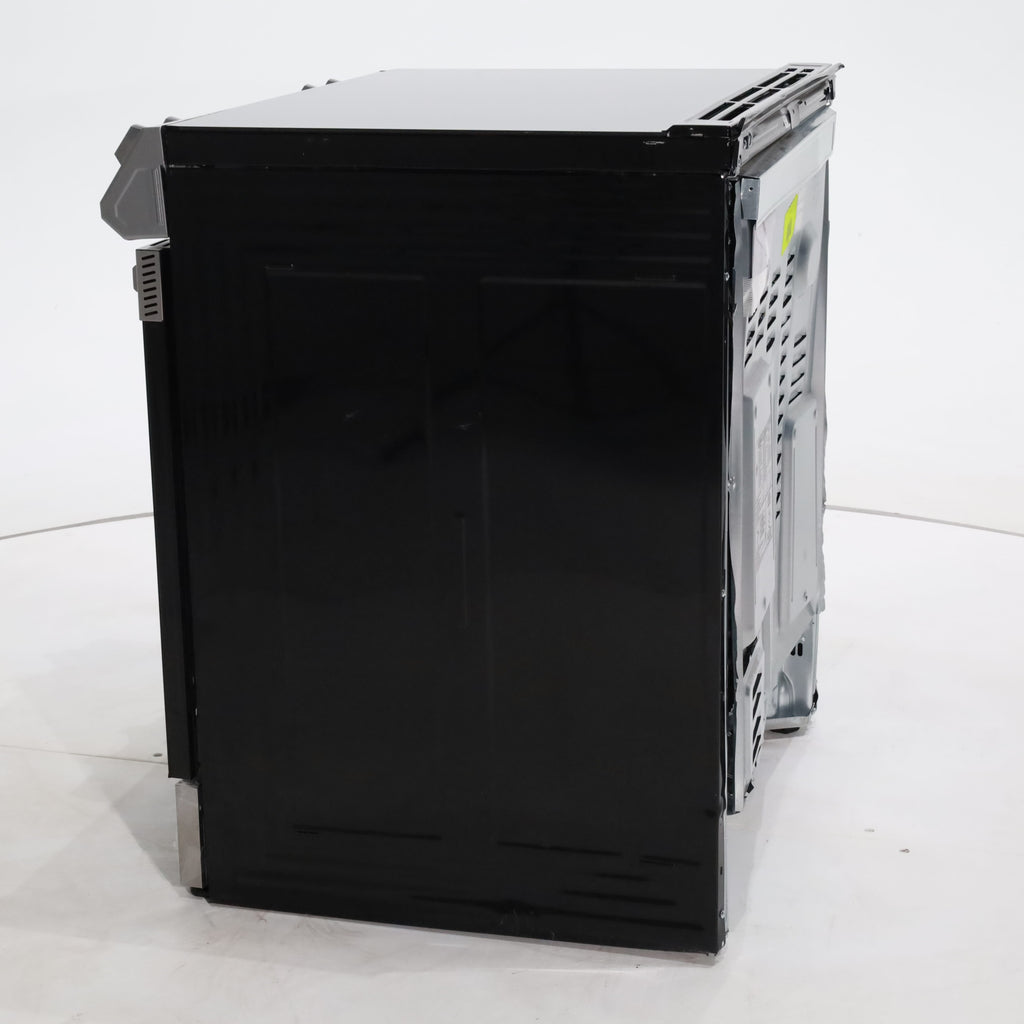 Pictures of Fingerprint Resistant Stainless Samsung 6.3 cu ft 5 Heating Element Smooth Cooktop Smart Slide In Electric Range with Smart Wifi Connectivity - Scratch & Dent - Moderate - Neu Appliance Outlet - Discount Appliance Outlet in Austin, Tx