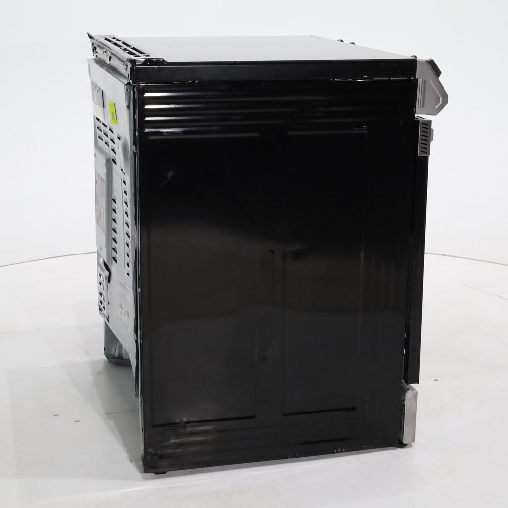 Pictures of Fingerprint Resistant Stainless Samsung 6.3 cu ft 5 Heating Element Smooth Cooktop Smart Slide In Electric Range with Smart Wifi Connectivity - Scratch & Dent - Moderate - Neu Appliance Outlet - Discount Appliance Outlet in Austin, Tx