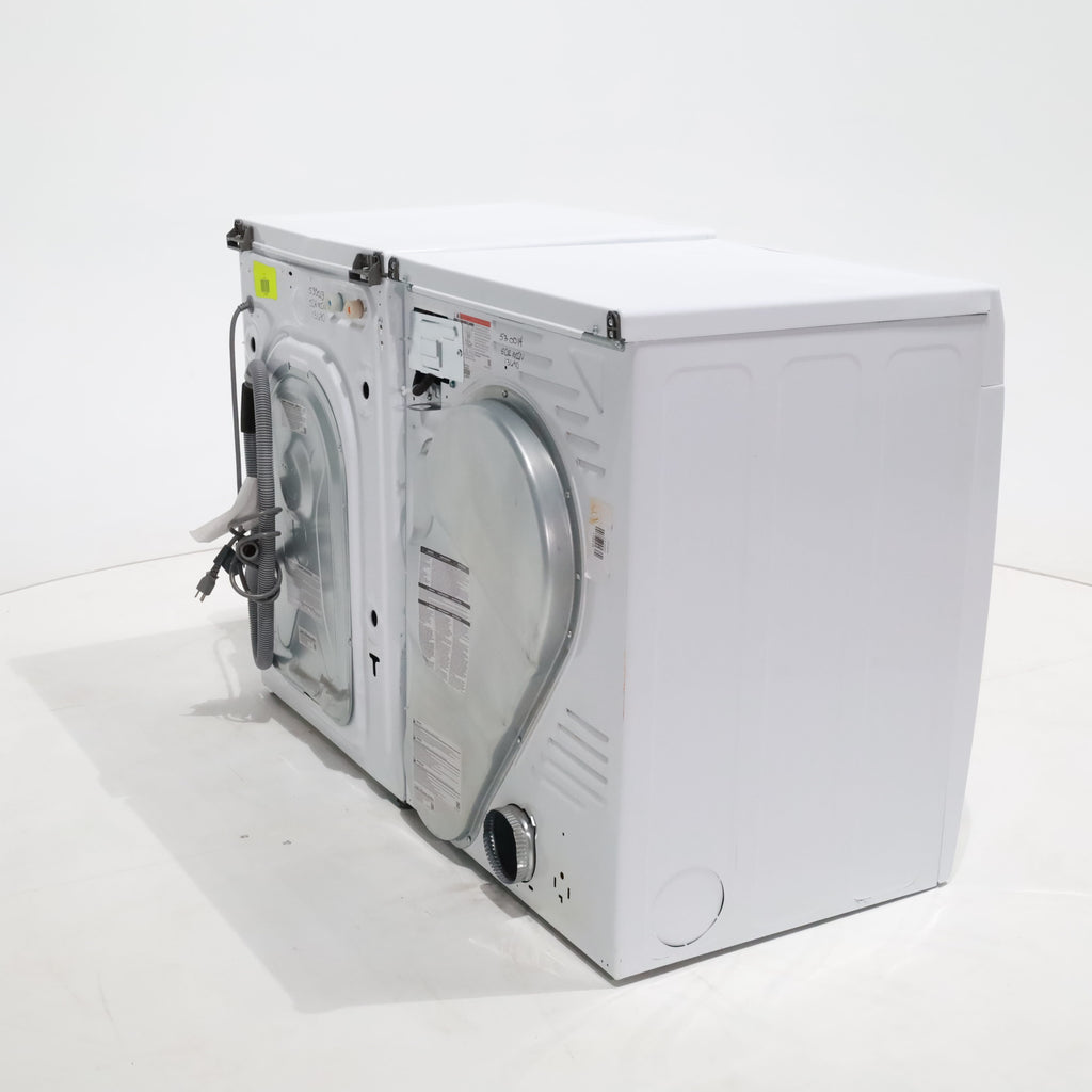 Pictures of 24 in. Samsung 2.2 cu. ft. Front Load Washing Machine with Steam and 4.0 cu. ft. Frontload Electric Dryer with AI Smart Dial - Scratch & Dent - Minor - Neu Appliance Outlet - Discount Appliance Outlet in Austin, Tx