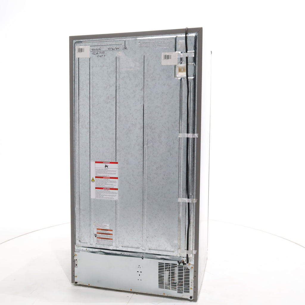 Pictures of Monochromatic Stainless Steel Whirlpool 25 cu. ft. Side by Side Refrigerator with Electronic Temperature Controls - Scratch & Dent - Moderate - Neu Appliance Outlet - Discount Appliance Outlet in Austin, Tx