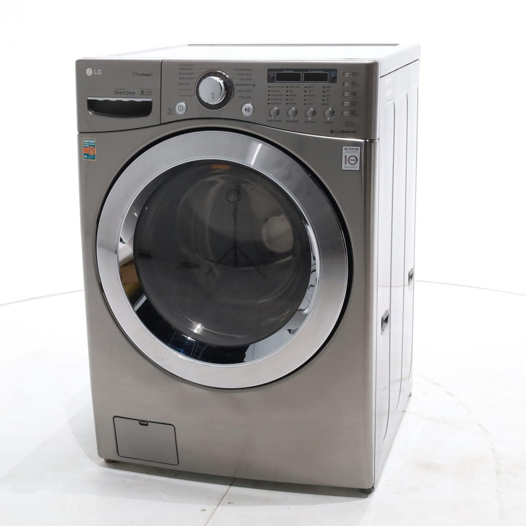 Pictures of Graphite Steel ENERGY LG 4.5 cu. ft. Front Load Washing Machine with TrueSteam Technology - Certified Refurbished - Neu Appliance Outlet - Discount Appliance Outlet in Austin, Tx