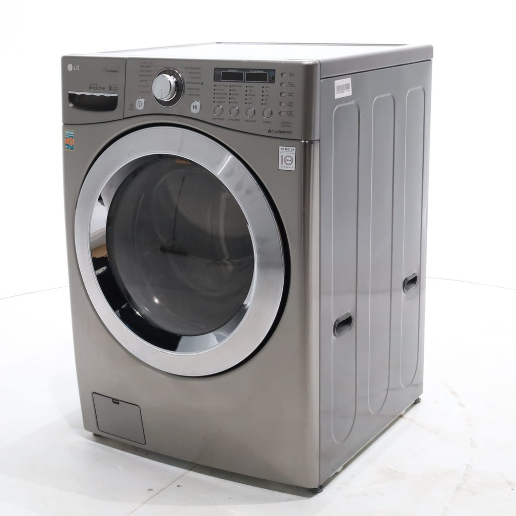 Pictures of Graphite Steel ENERGY LG 4.5 cu. ft. Front Load Washing Machine with TrueSteam Technology - Certified Refurbished - Neu Appliance Outlet - Discount Appliance Outlet in Austin, Tx