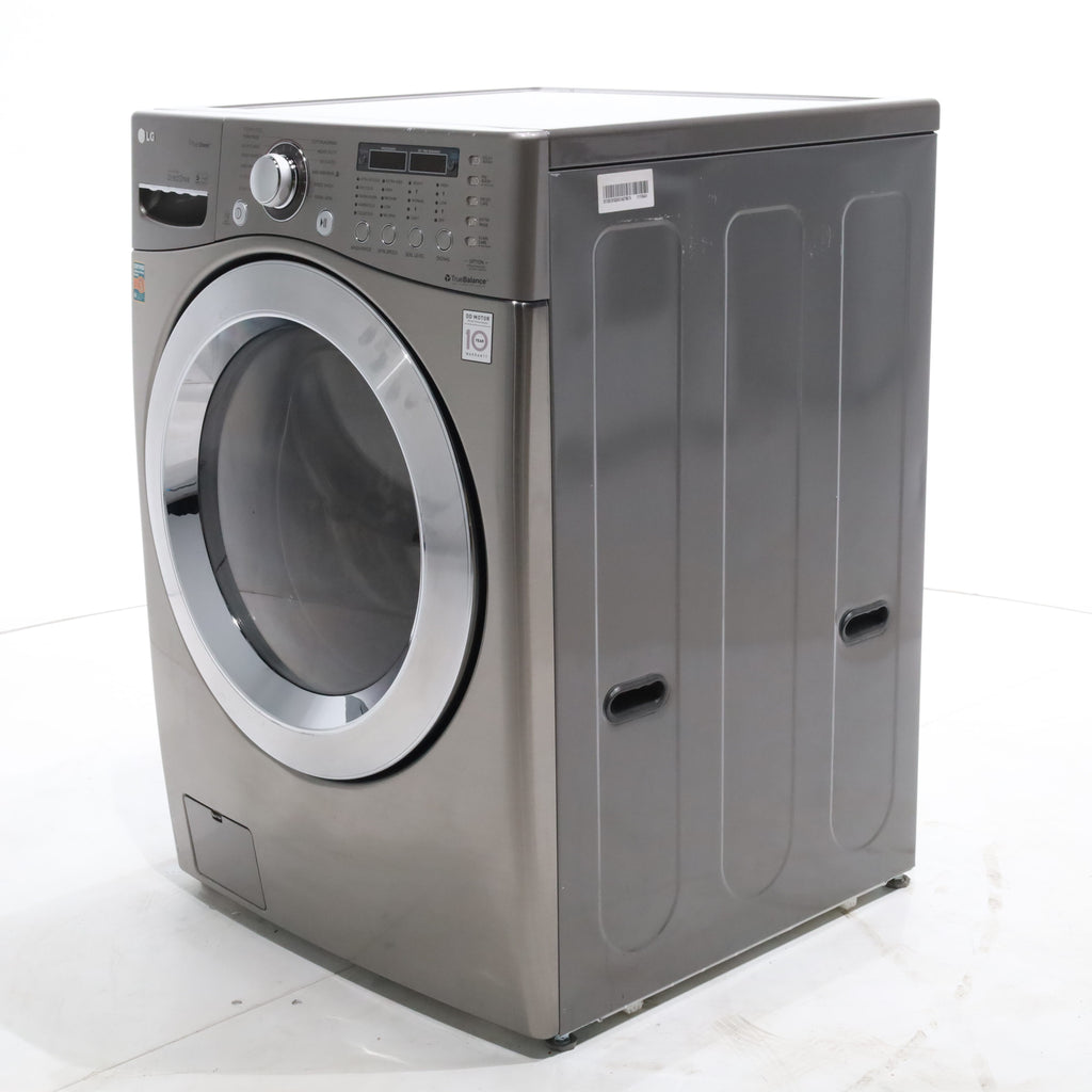 Pictures of Graphite Steel ENERGY LG 4.5 cu. ft. Front Load Washing Machine with TrueSteam Technology - Certified Refurbished - Neu Appliance Outlet - Discount Appliance Outlet in Austin, Tx