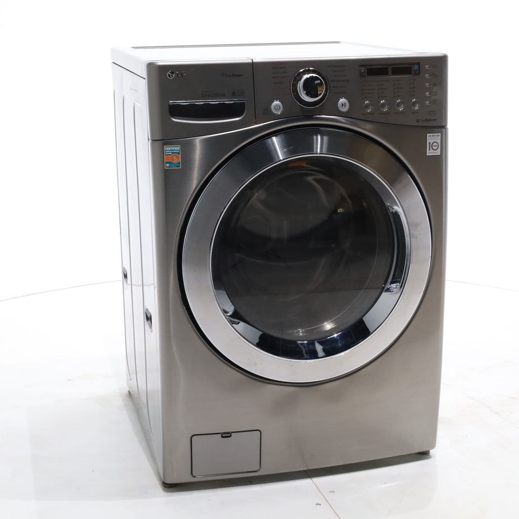 Pictures of Graphite Steel ENERGY LG 4.5 cu. ft. Front Load Washing Machine with TrueSteam Technology - Certified Refurbished - Neu Appliance Outlet - Discount Appliance Outlet in Austin, Tx