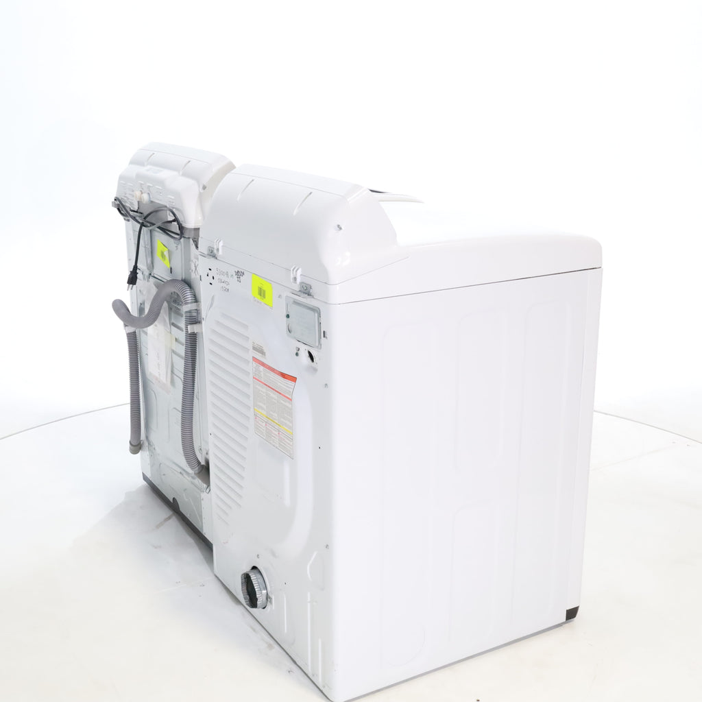 Pictures of Samsung 4.5 Top Load Washing Machine with Diamond Drum Design and Samsung 7.4 cu. ft. Electric Dryer with Smart Care - Certified Refurbished - Neu Appliance Outlet - Discount Appliance Outlet in Austin, Tx