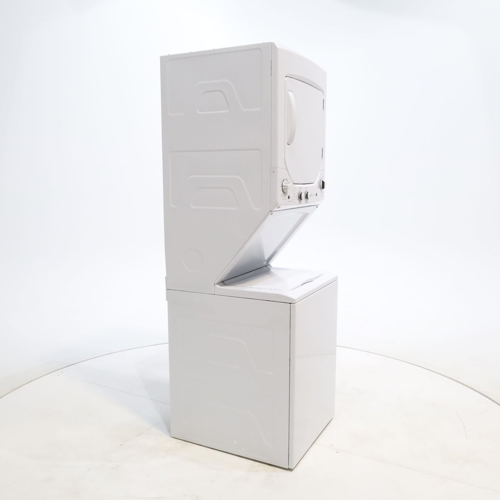 Pictures of 24 in. Wide GE Spacemaker Laundry Center with 2.3 cu. ft. Capacity Top Load Washing Machine and 4.4 cu. ft. Electric Dryer - Certified Refurbished - Neu Appliance Outlet - Discount Appliance Outlet in Austin, Tx