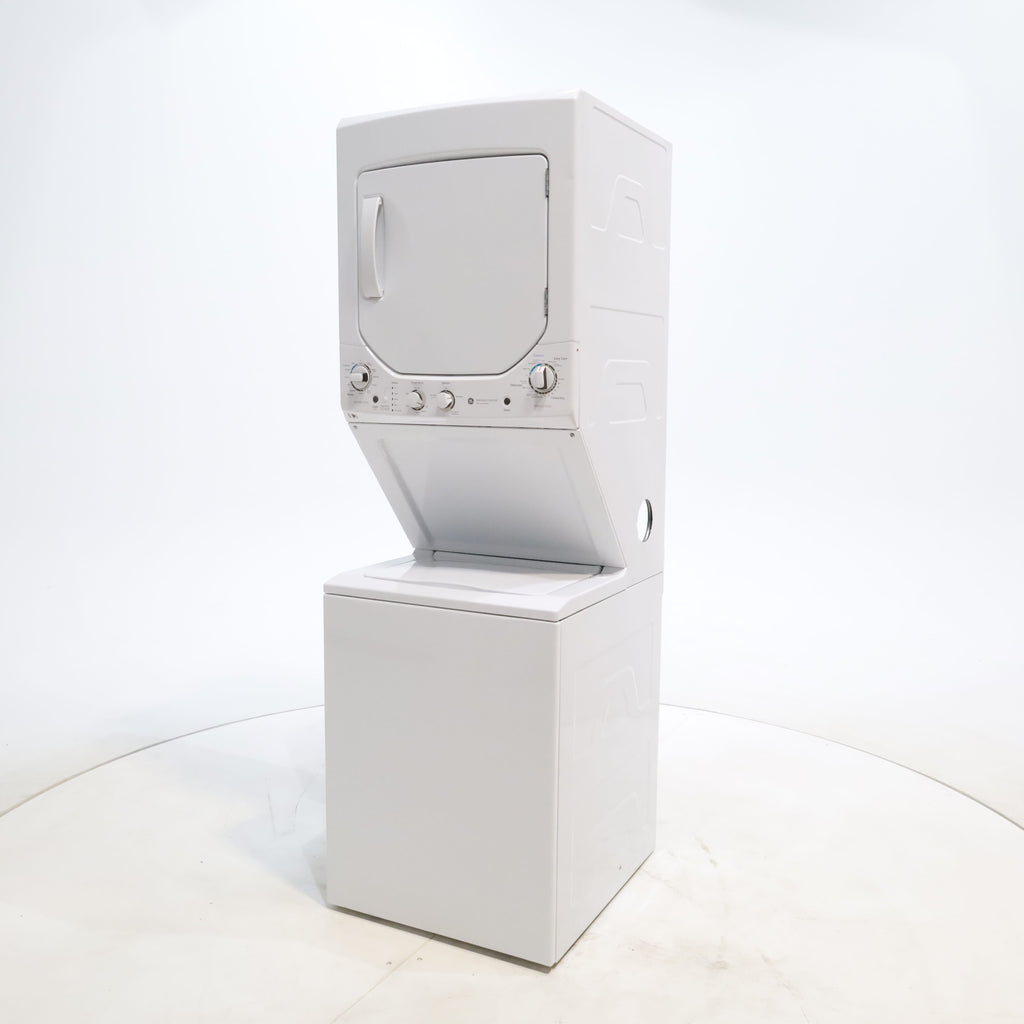 Pictures of 24 in. Wide GE Spacemaker Laundry Center with 2.3 cu. ft. Capacity Top Load Washing Machine and 4.4 cu. ft. Electric Dryer - Certified Refurbished - Neu Appliance Outlet - Discount Appliance Outlet in Austin, Tx