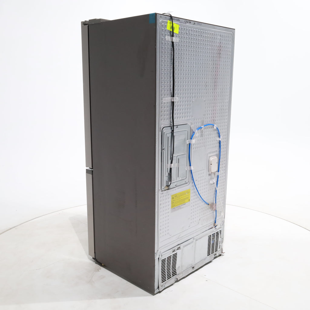 Pictures of 33 in. Wide Fingerprint Resistant Stainless Steel ENERGY STAR Smart Samsung  17.5 cu. ft. 3 Door French Door Refrigerator with Internal Ice Maker - Scratch & Dent - Moderate - Neu Appliance Outlet - Discount Appliance Outlet in Austin, Tx