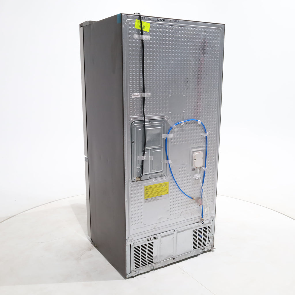 Pictures of 33 in. Wide Fingerprint Resistant Stainless Steel ENERGY STAR Smart Samsung  17.5 cu. ft. 3 Door French Door Refrigerator with Internal Ice Maker - Scratch & Dent - Moderate - Neu Appliance Outlet - Discount Appliance Outlet in Austin, Tx